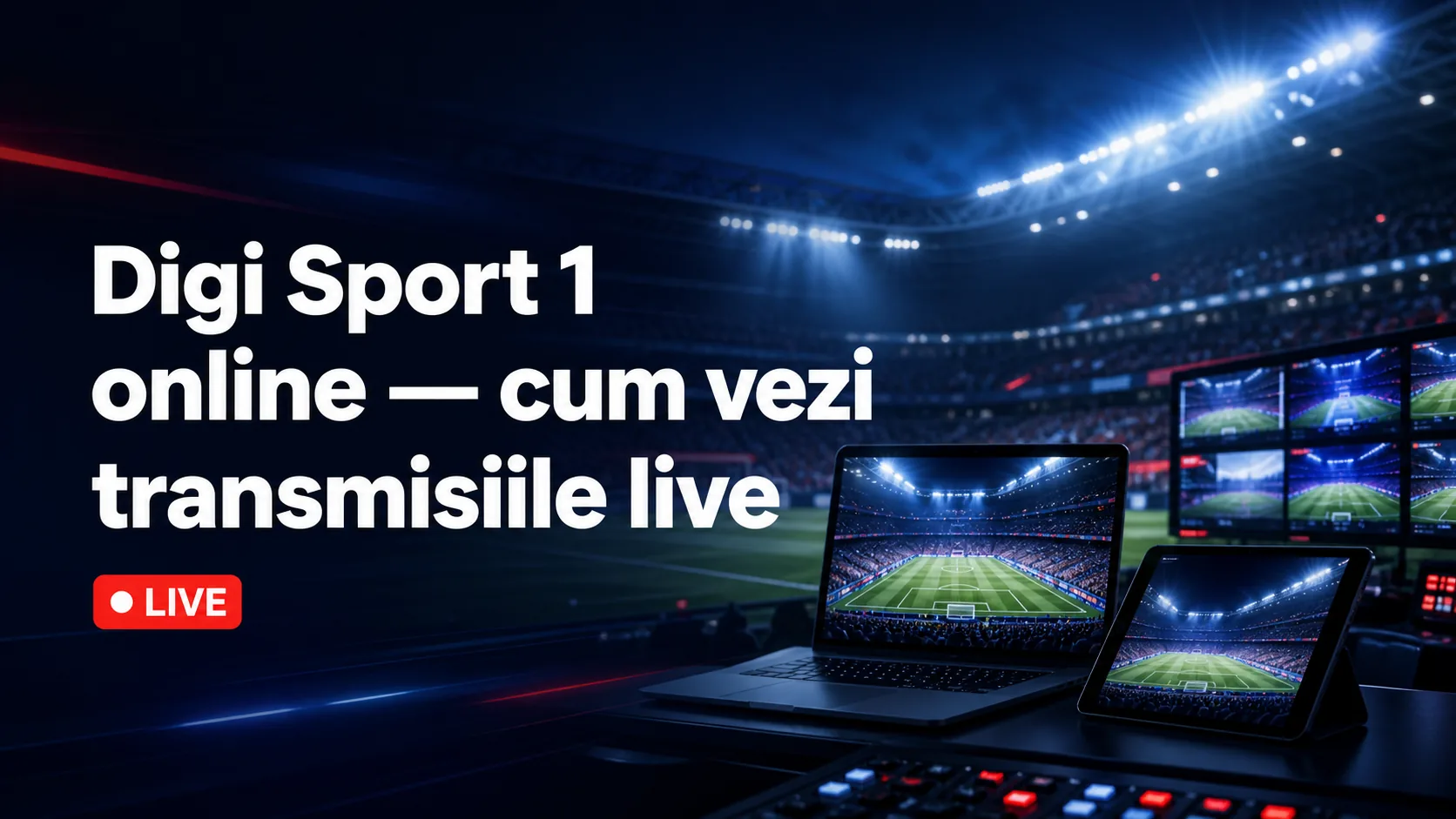 Digi Sport 1 online — cum vezi transmisiile live