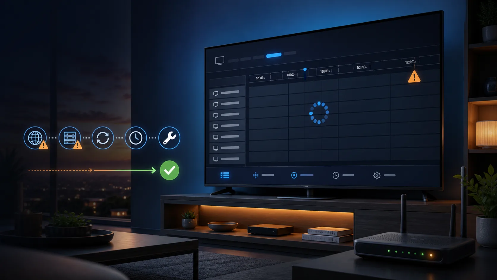 EPG-ul IPTV nu se încarcă: cauze și metode de remediere