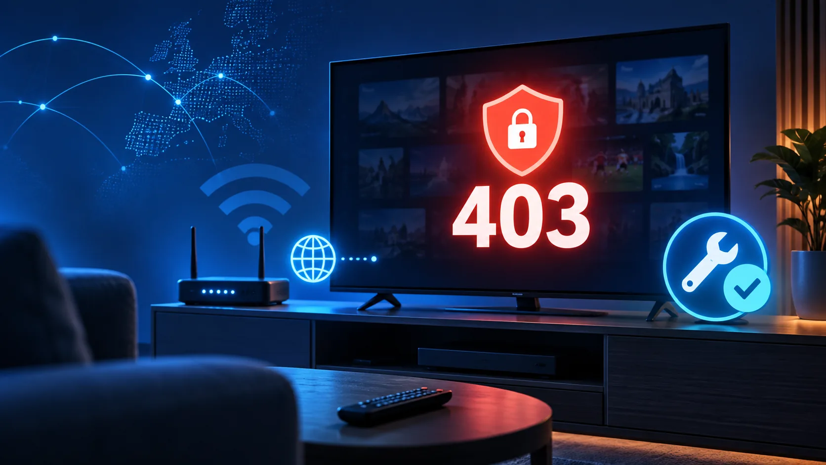Eroare 403 la IPTV: ce înseamnă și cum o remediezi