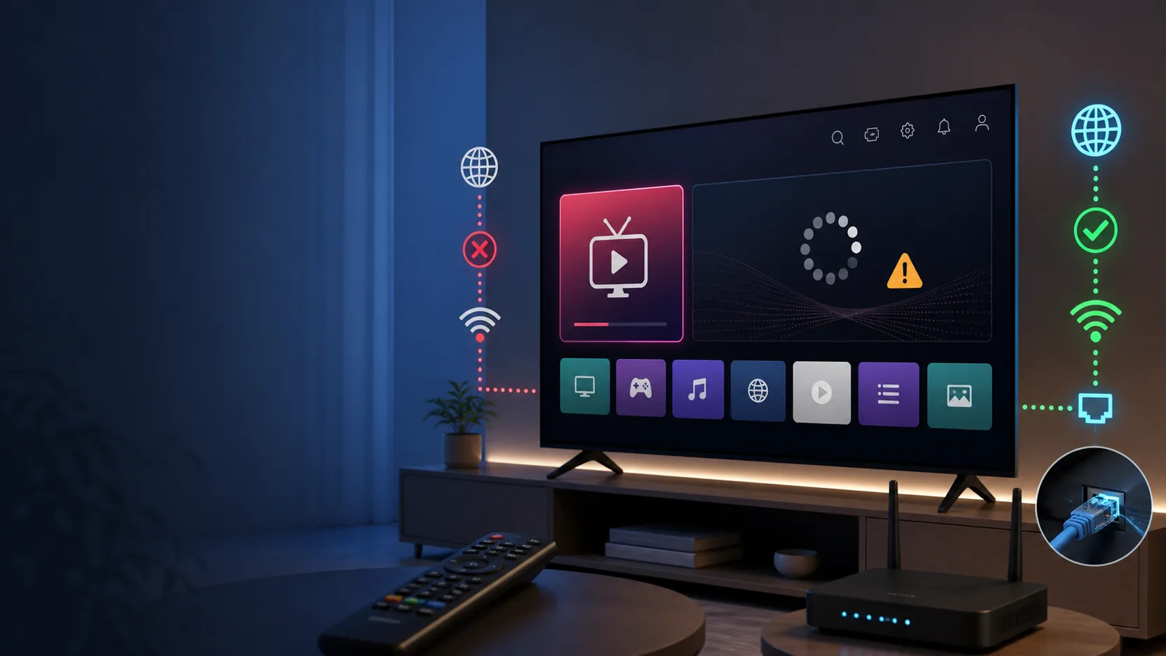 IPTV nu funcționează pe LG webOS: cauze și soluții