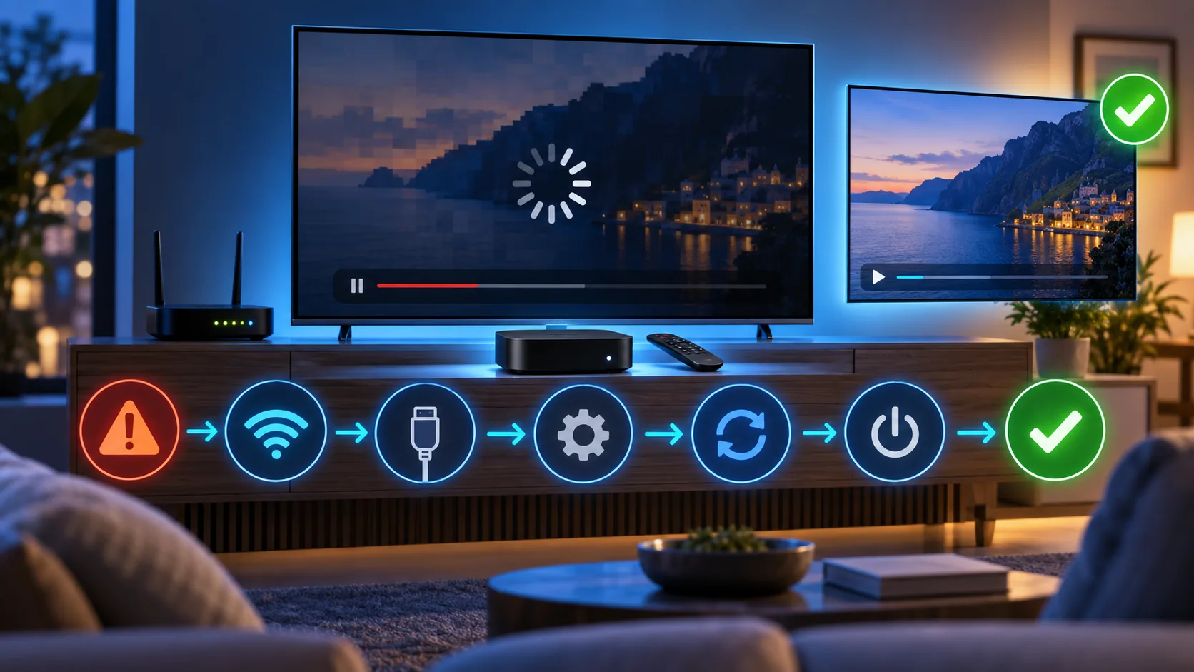 Probleme de redare IPTV pe Apple TV: verificări și soluții