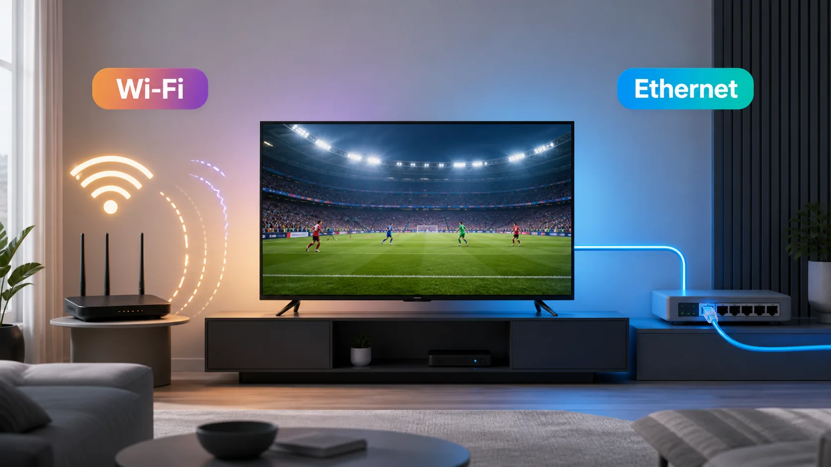 IPTV prin Wi-Fi sau cablu Ethernet: ce conexiune este mai stabilă?