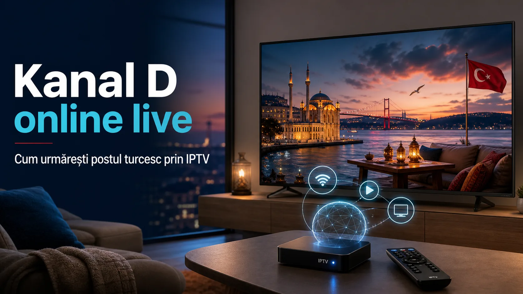 Kanal D online live — cum urmărești postul turcesc prin IPTV